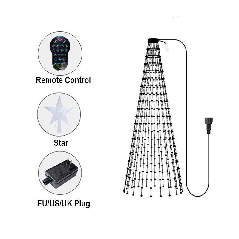 1,8 meter 400LEDS-EU-kontakt