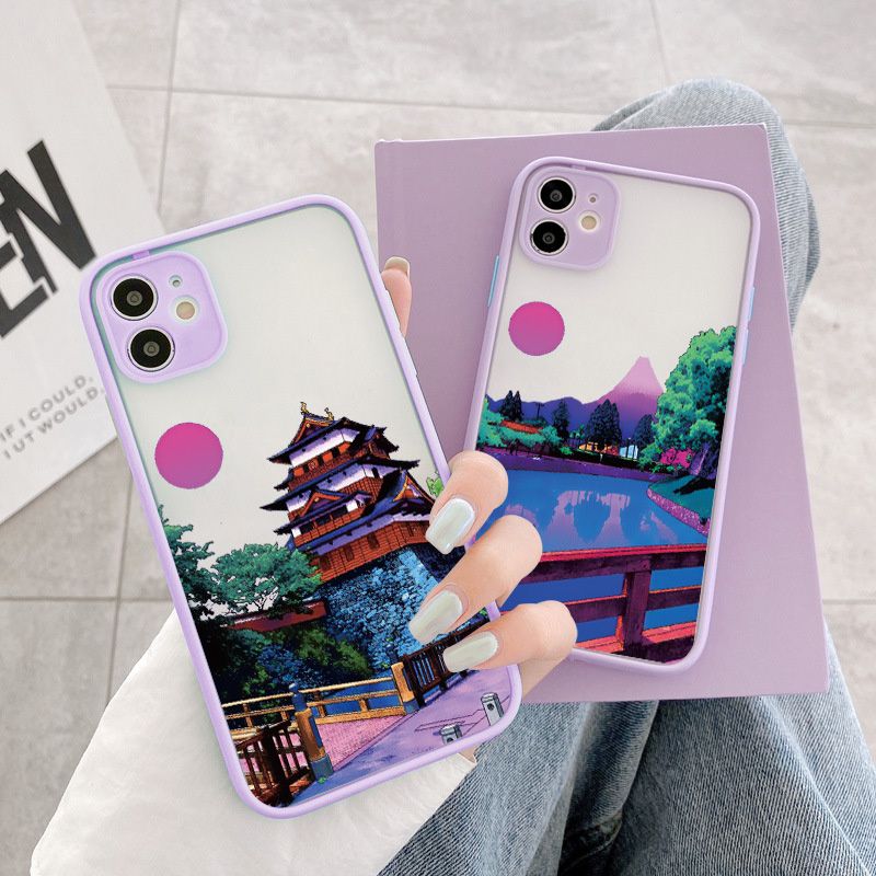 Japanese Anime Hand Painted House scenery Phone Cases For iPhone 14 13 12 11 Pro Max X XR XS Max 7 8 Plus SE2 Hard Matte Cover Case 200PCS Japanese Anime Hand Painted House scenery Phone Cases For iPhone 14 13 12 11 Pro Max X XR XS Max 7 8 Plus SE2 Hard Matte Cover Case 200PCS