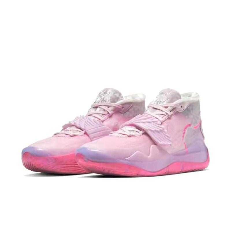 Mens kd 12 basketball shoes kd12 blue gaze Aqua Pink Red Black Cements  Multi color Peach