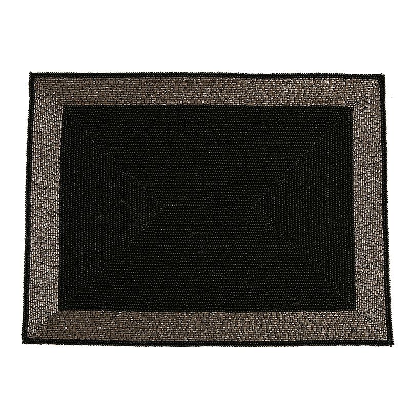 black Placemat