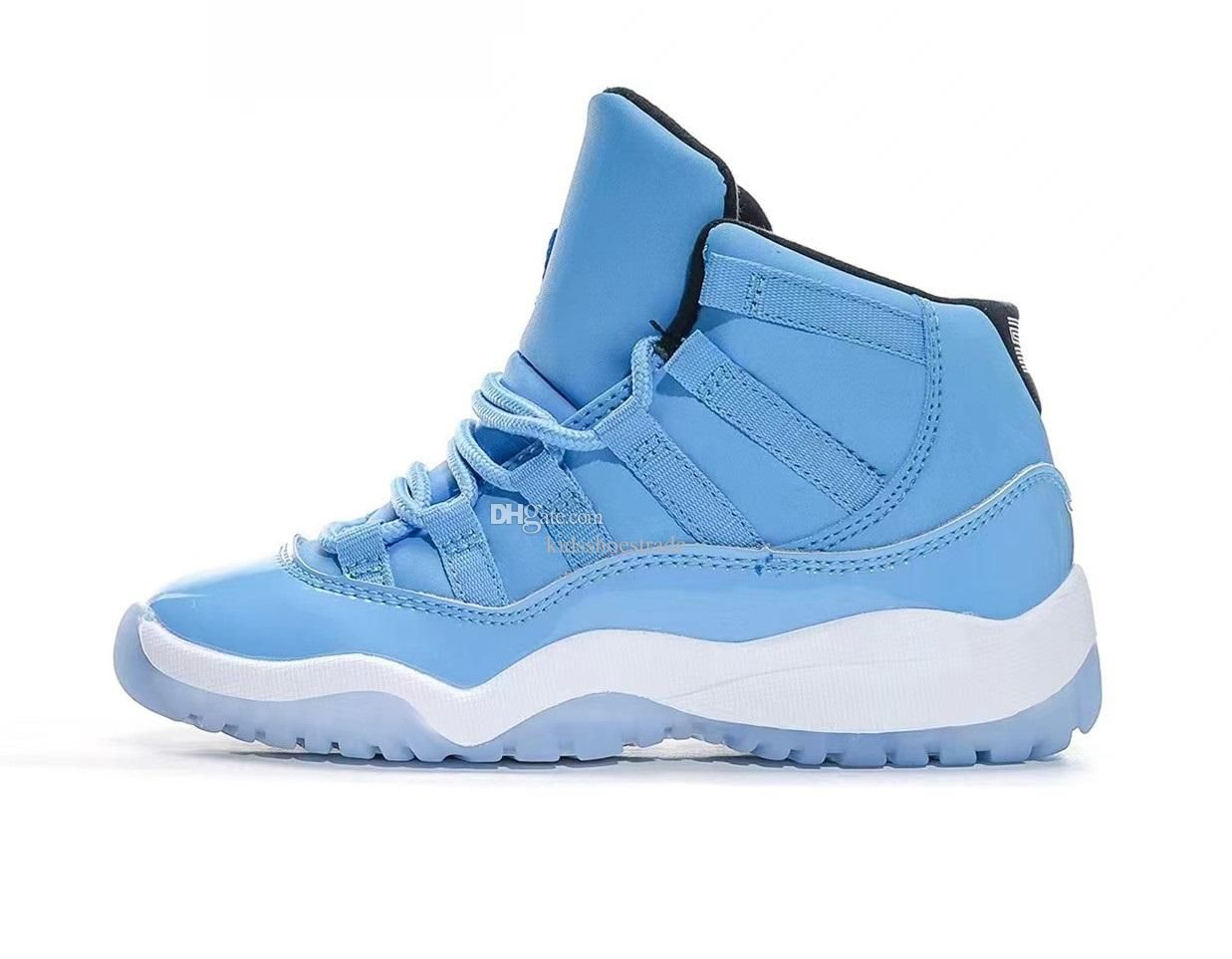 2022 11s UNC Infant Sneaker Big Kid Shoe Preschool Grade School
