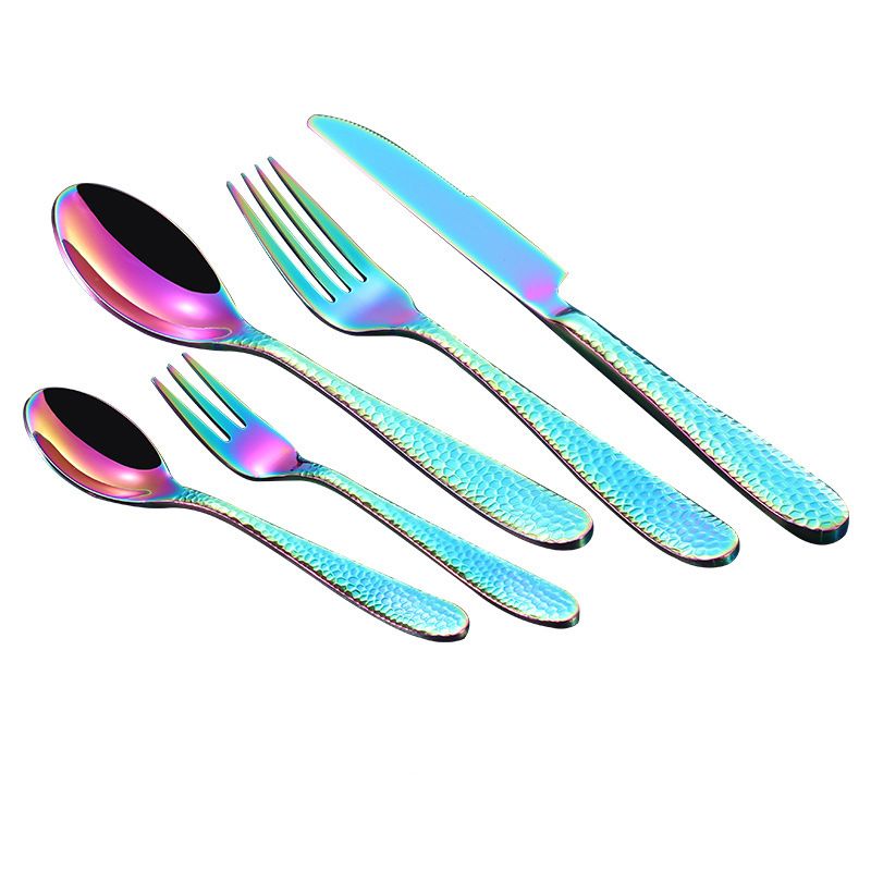 Color 6 fork spoon