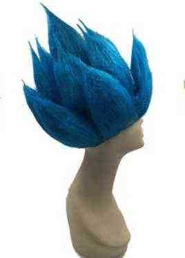 perruque bleu