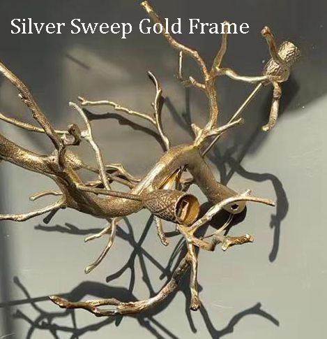 Sweep Gold L160cm W60cm H60cm Warm White