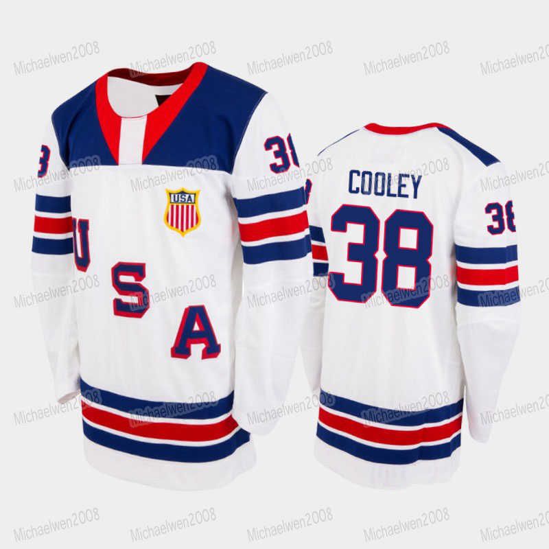 Hockey Jerseys Trevor Zegras USA 2021 IIHF WJC Gold Winner Jersey Cole