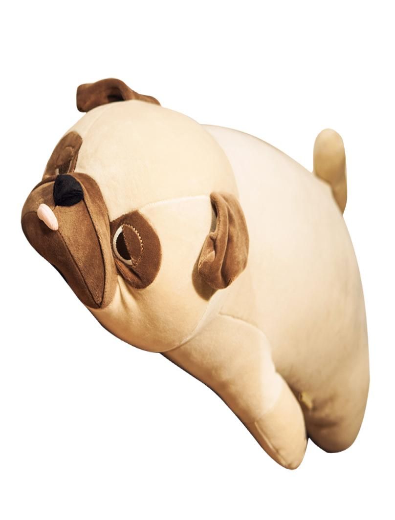New Soft Animal Pug Dog Plush Toy Big Stuffed Shiba Inu Doll Sleeping  Pillow for Boy Girl Birthday Gift Deco 35inch 90cm DY50772