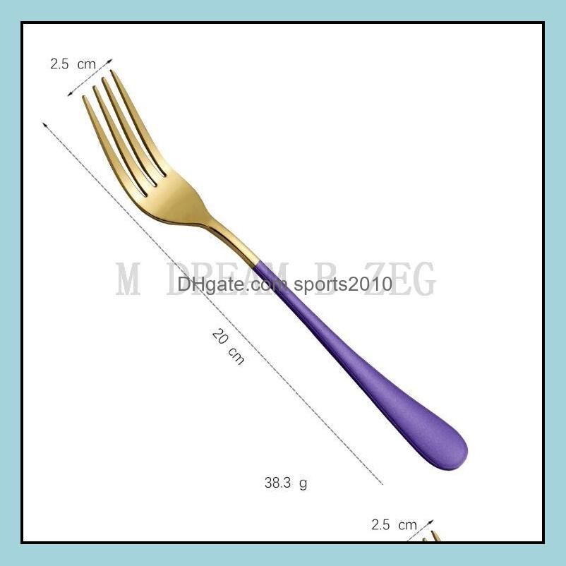 Purple Gold Fork