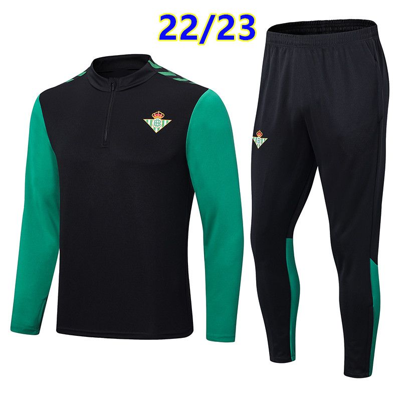 2022 2023 Real Betis Tracksuit Soccer Jerseys Kids Men Training Suit 21 22  23 Football Tracksuits BETIS Chandal Futbol Survetement Foot From  Topjerseys666, $17.52
