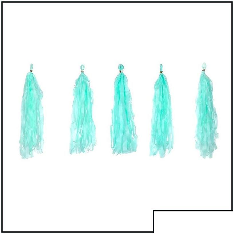 5pcs Tiffany Blue