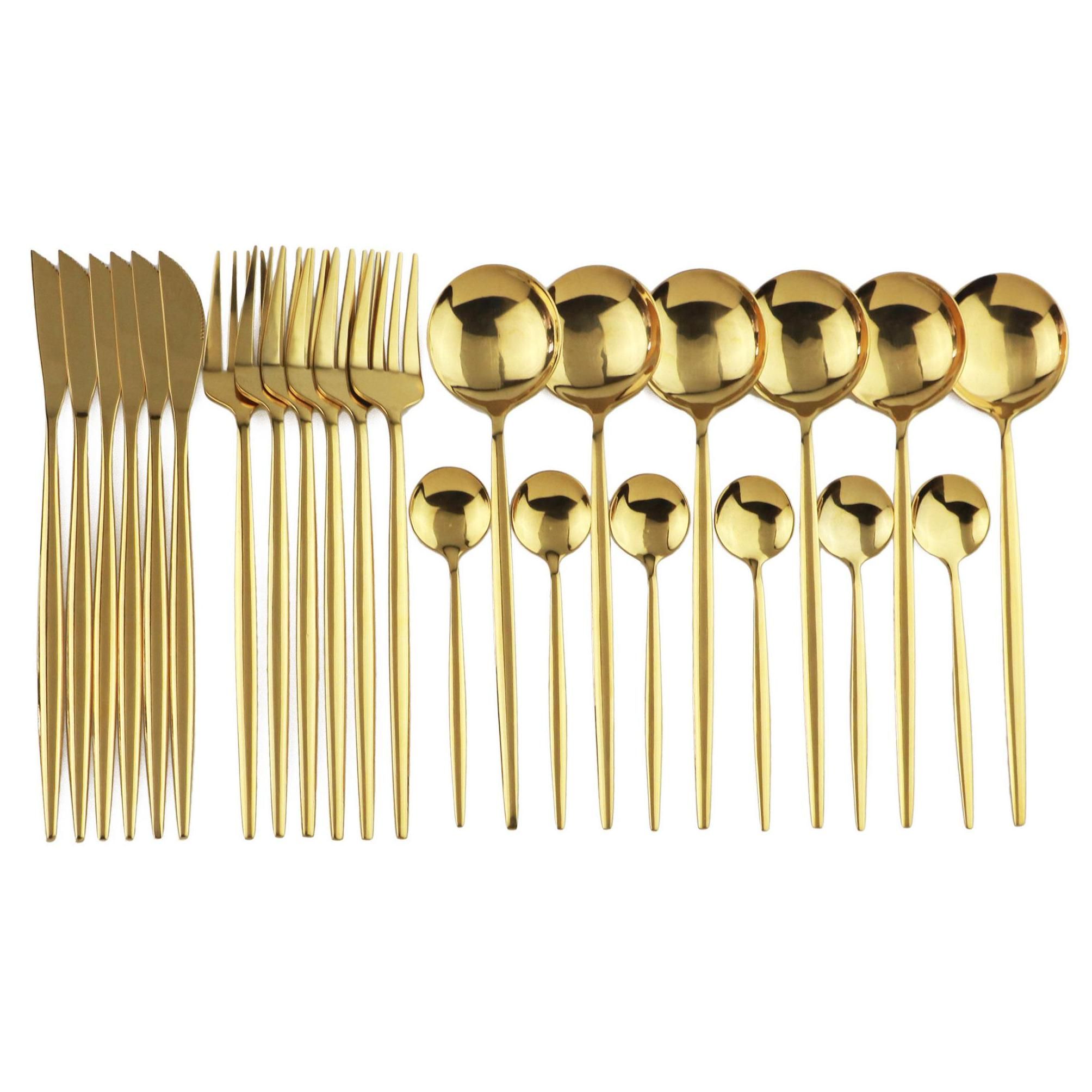 24Pcs Gold