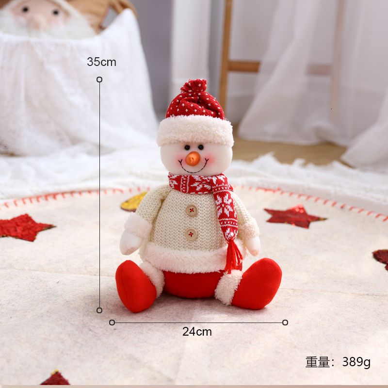 Sitting Snowman-35cm