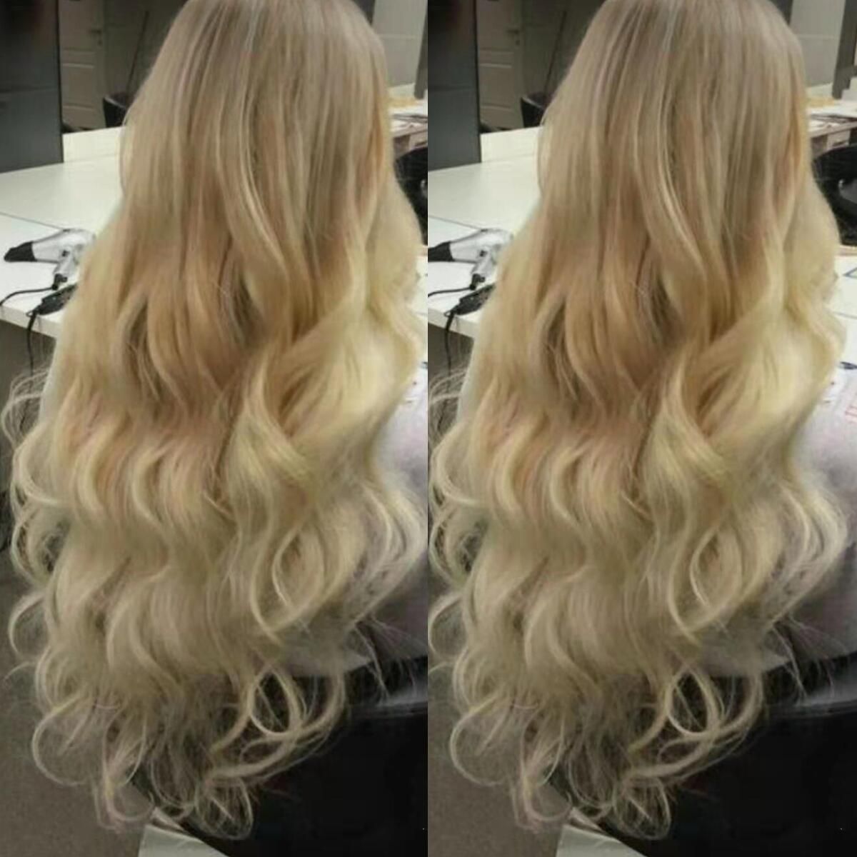 mixed blonde color