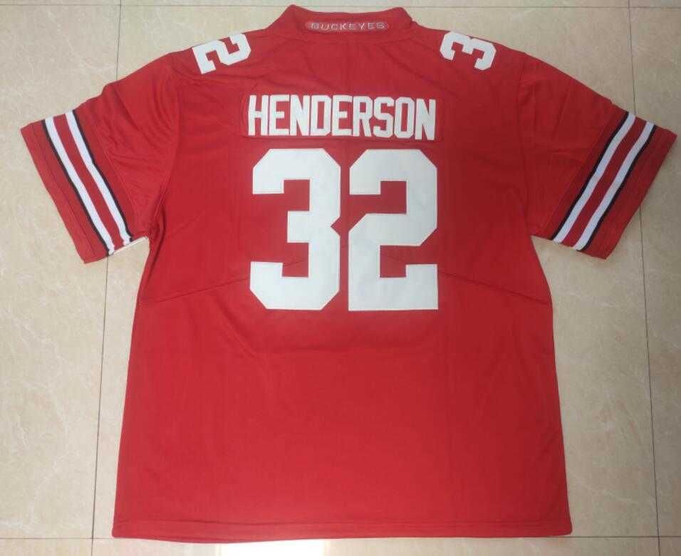 #32 Treveyon Henderson Red