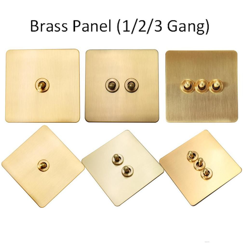 Brass Panel-3-Gang