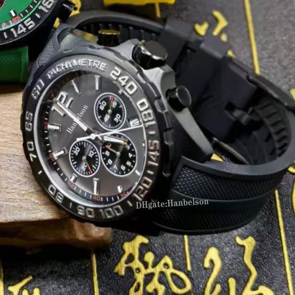 Black case rubber strap (gray dial)