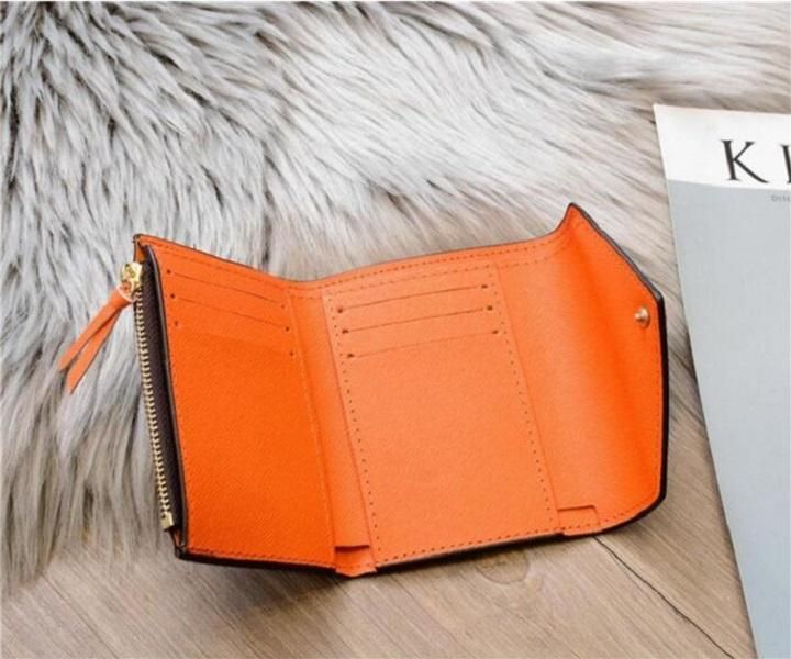 fleur marron - logo orange