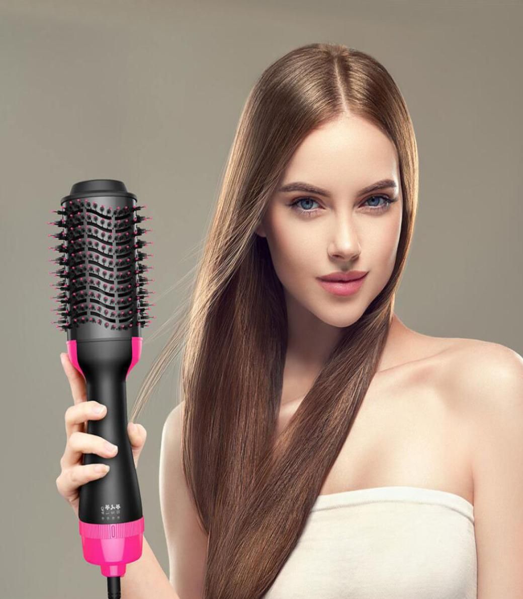 Fashion One Step Volume Adjusting Hair Dryer and Salon Air Paddle Modeling Brush Anion Generator Hair Straightener Hair Curler Fashion One Step Volume Adjusting Hair Dryer and Salon Air Paddle Modeling Brush Anion Generator Hair Straightener Hair Curler