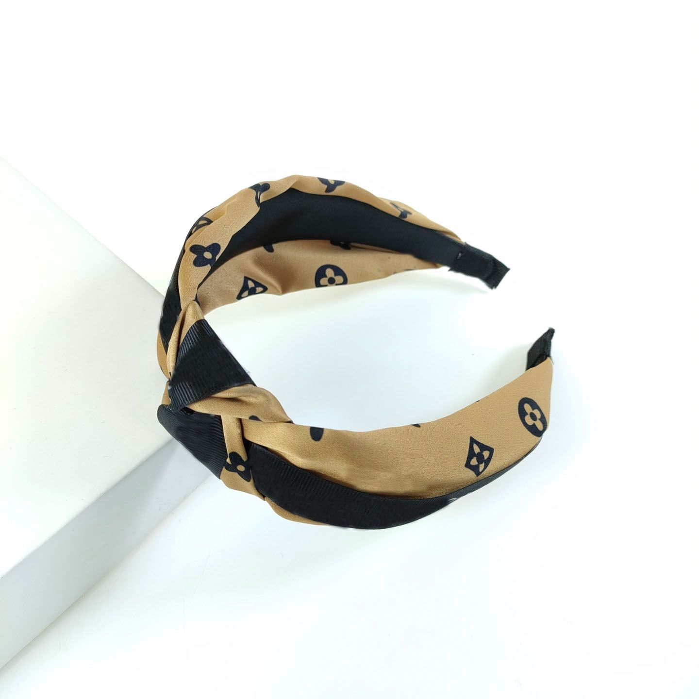 Hair Hoop-F1-Khaki