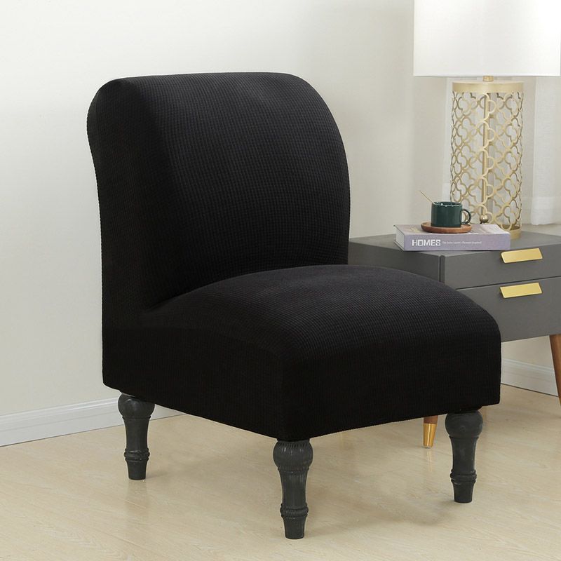 Chaise noire Couverture Chaise d'accent