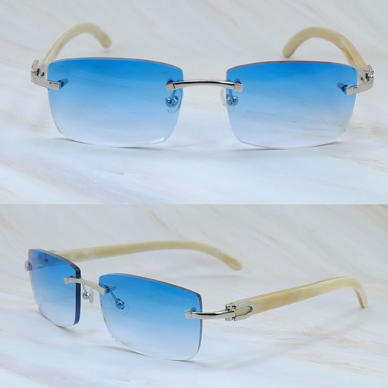 012 White Buffs Silver Lake Blue