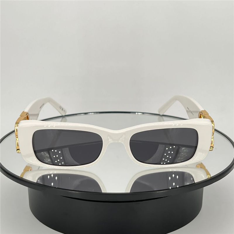 white gold frame grey lens