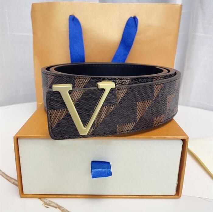 2022 Mens Designer Belt Width 3.8cm Fashion Luxury Man Belt Buckle