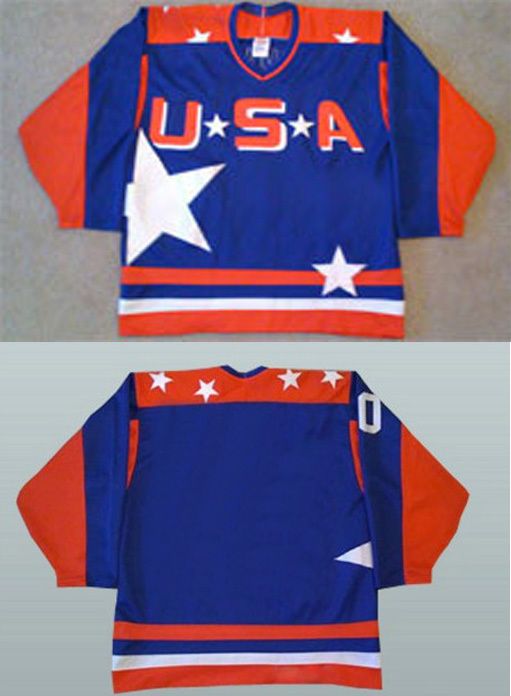 Ducks D2 Mighty Movie Team USA Hockey Jersey 21 Dean Portman 44