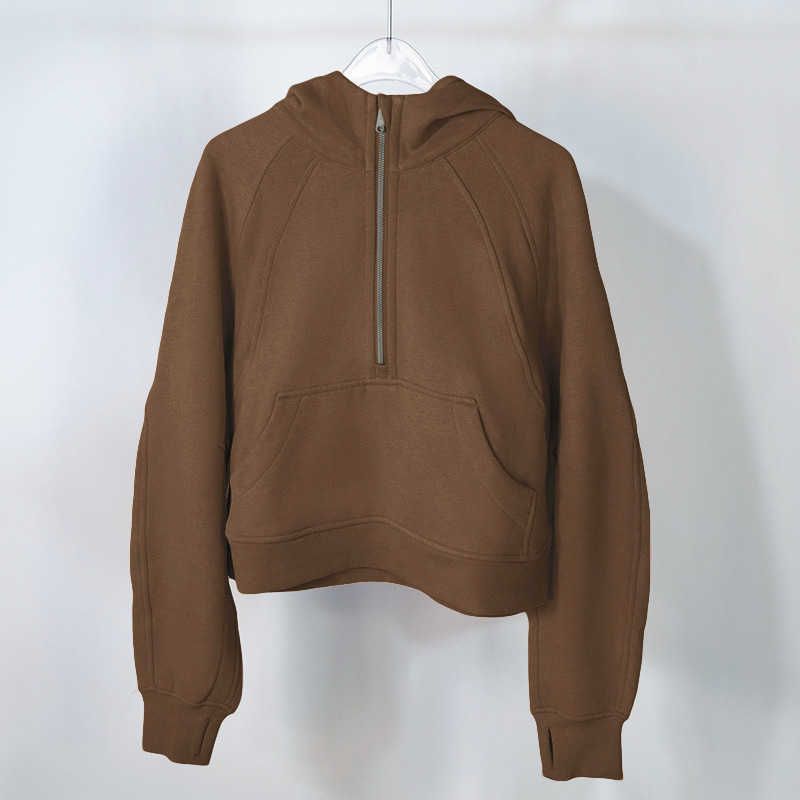 roast brownie 039 half zip sweater