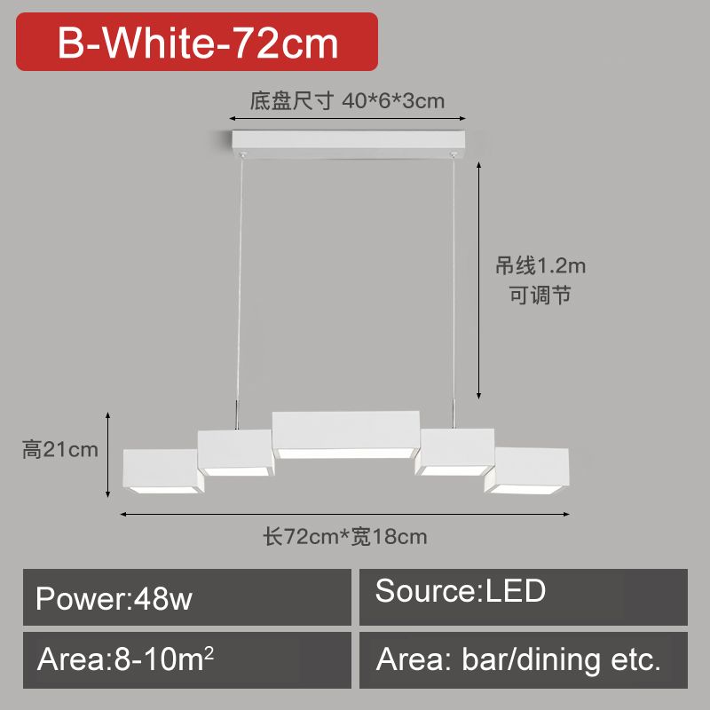 B bianco 72x18 cm Cool bianco