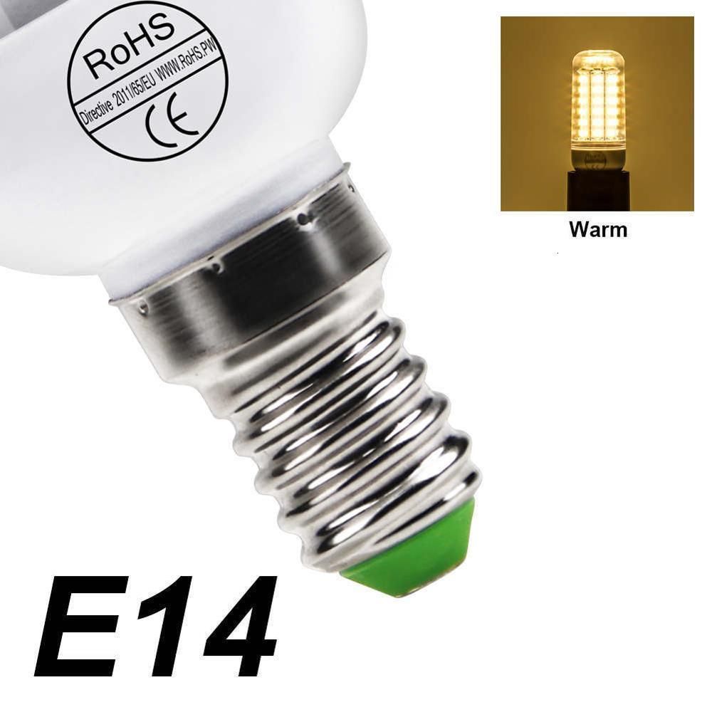 E14温かい白い36LEDS 220V 10PCS-TWO Y