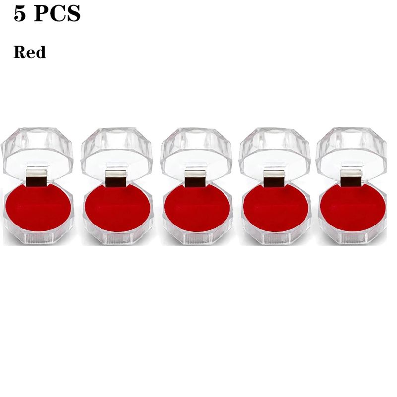 5 pcs rouges