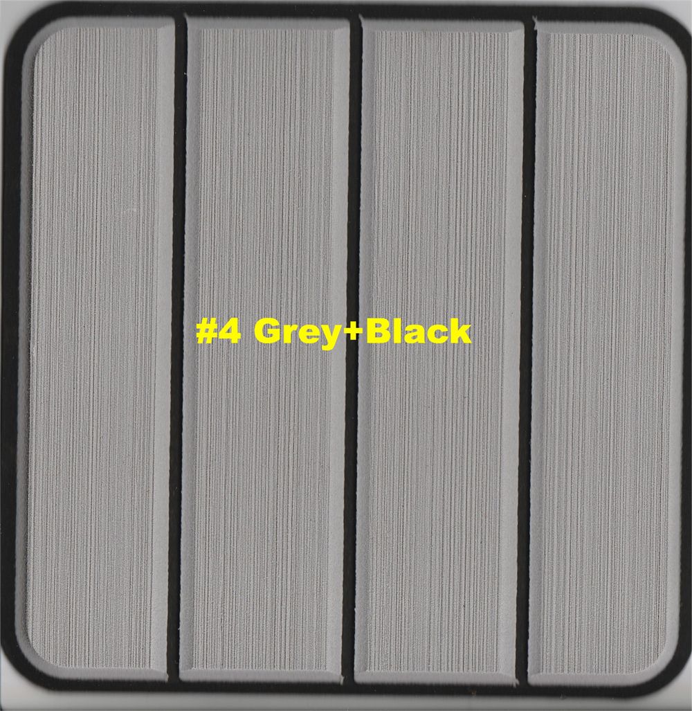 Options:#4 Grey+Black