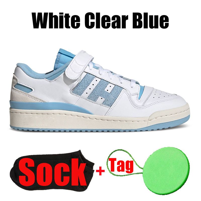 #15 White Clear Blue