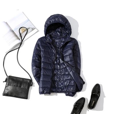 dark blue hooded