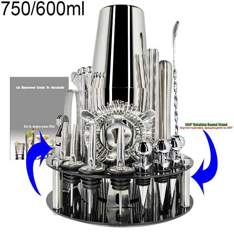 30pc 750600 мл стенда