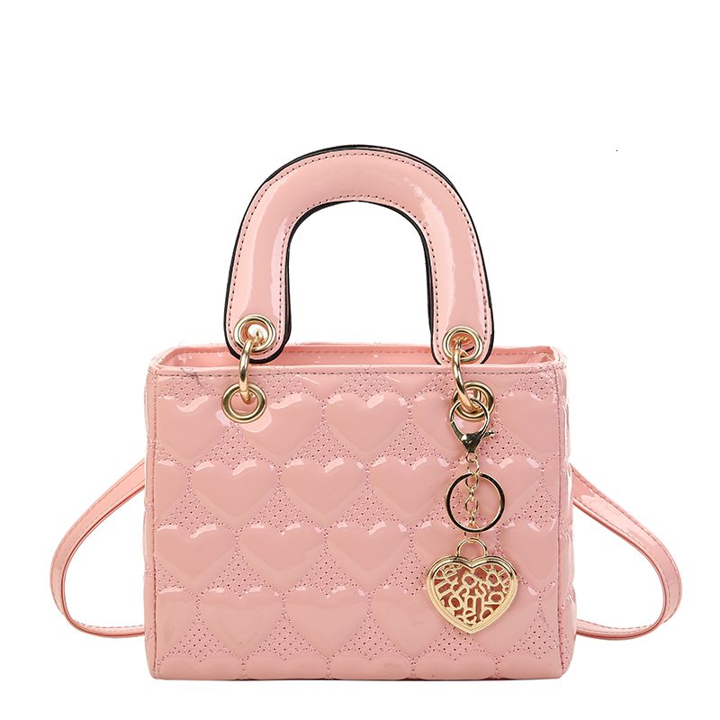 pink handbag