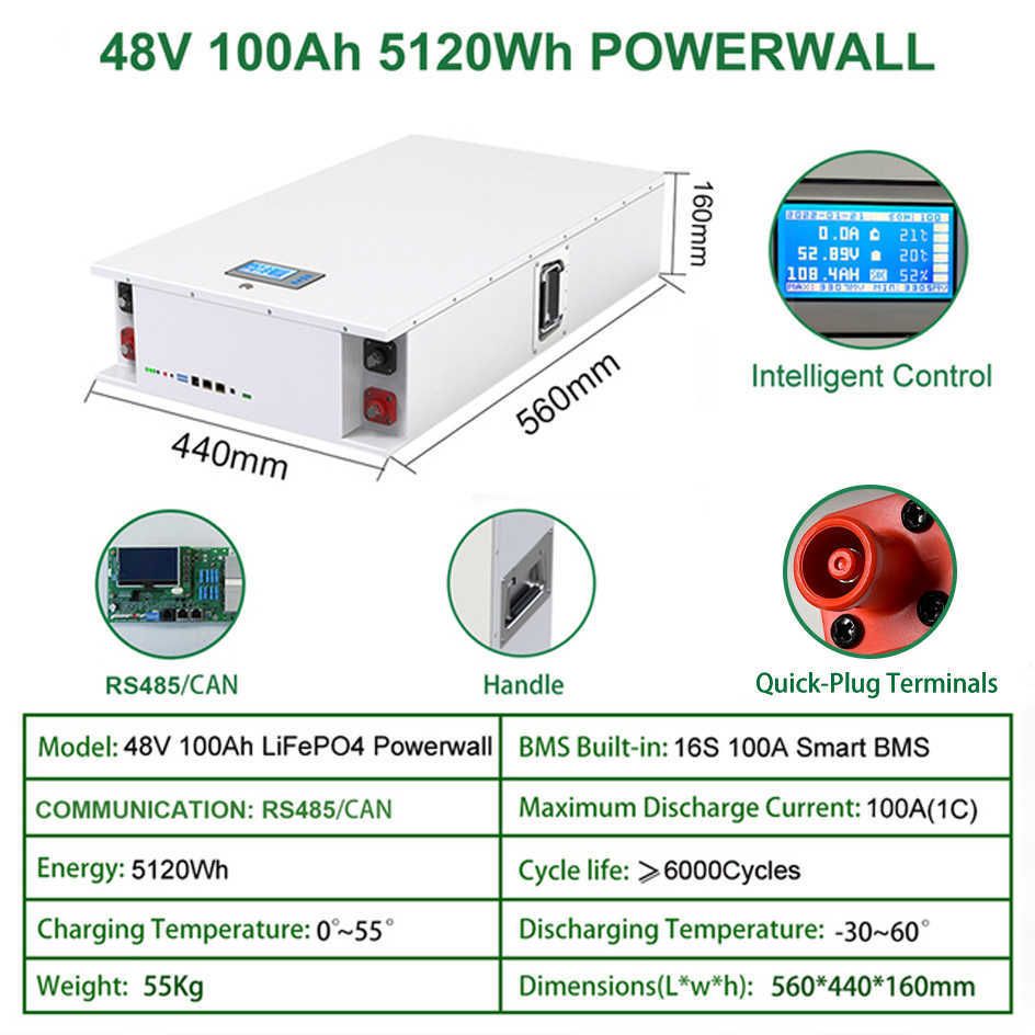 48 V 100 Ah Powerwall6