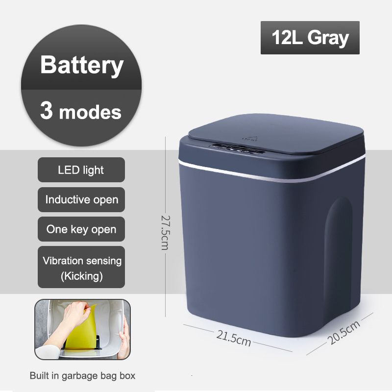 12L Battery Grey