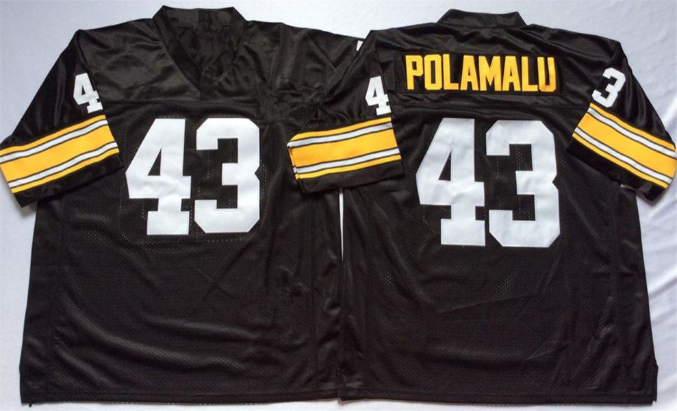 43 Troy Polamalu Pittsburgh Retro
