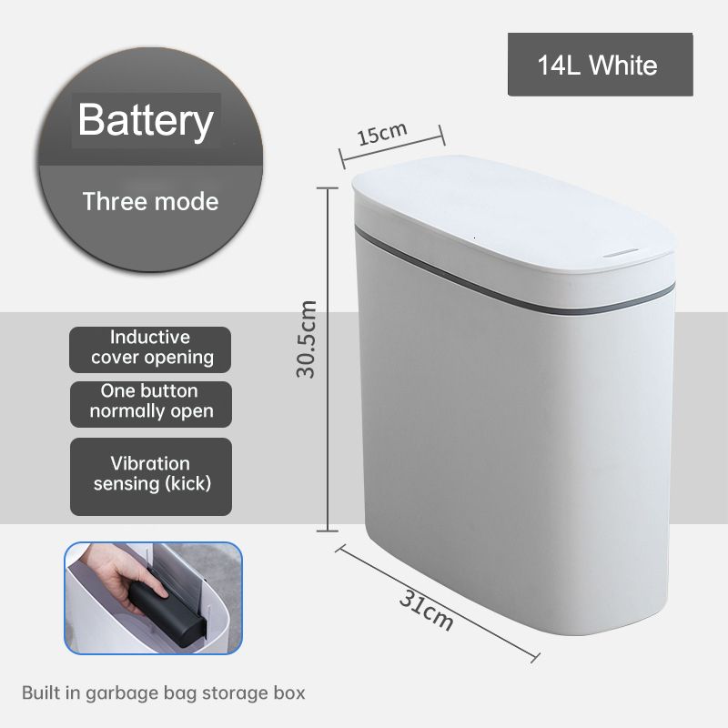 14l Battery White