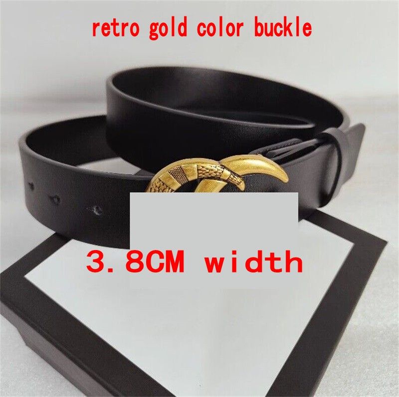 Retro Gold Snake Buckle 3,8 cm 3#