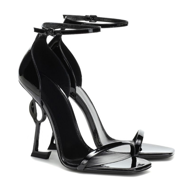 Black gloss + (black heel 10cm)