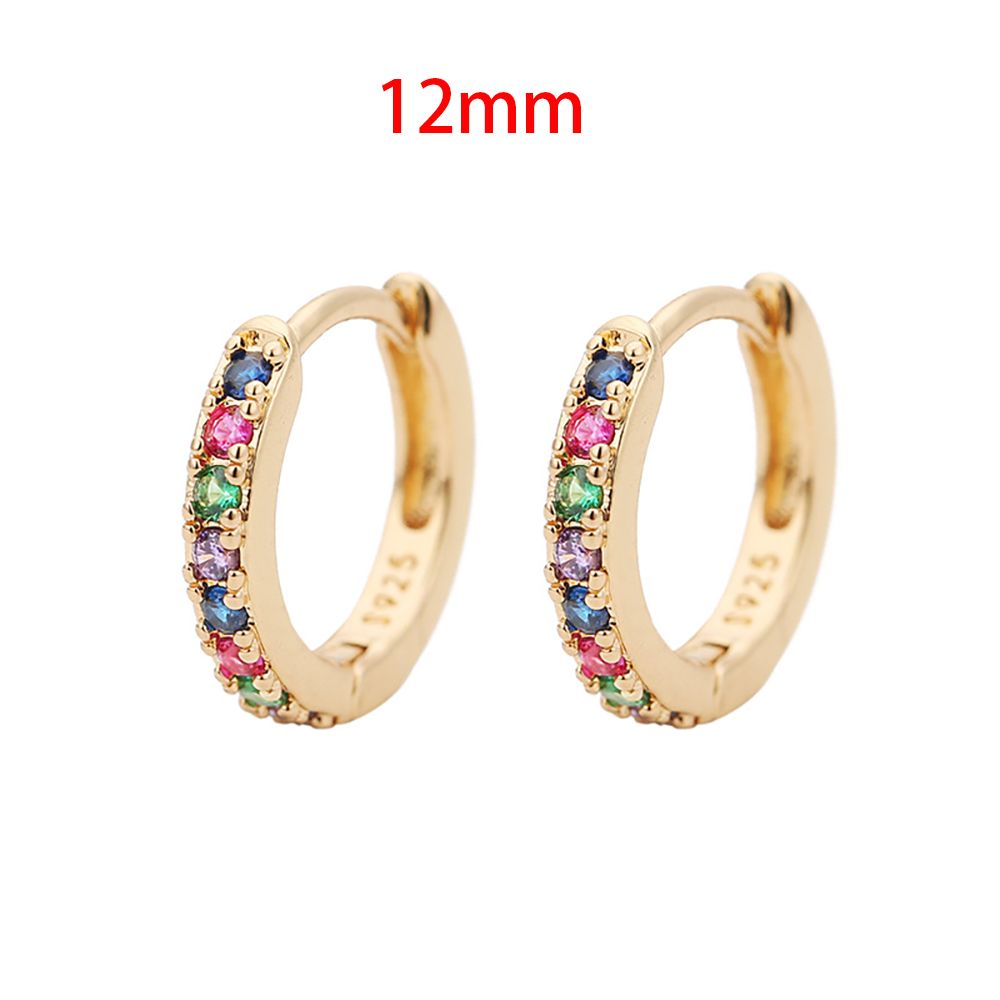 12mm Gold-Colorful