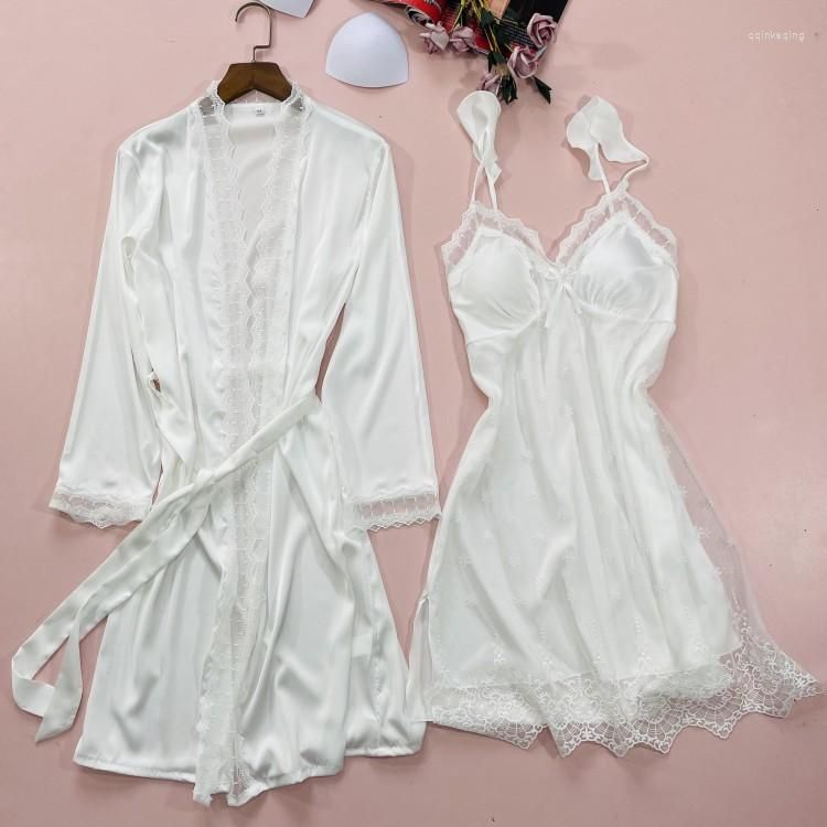 White Robe Set