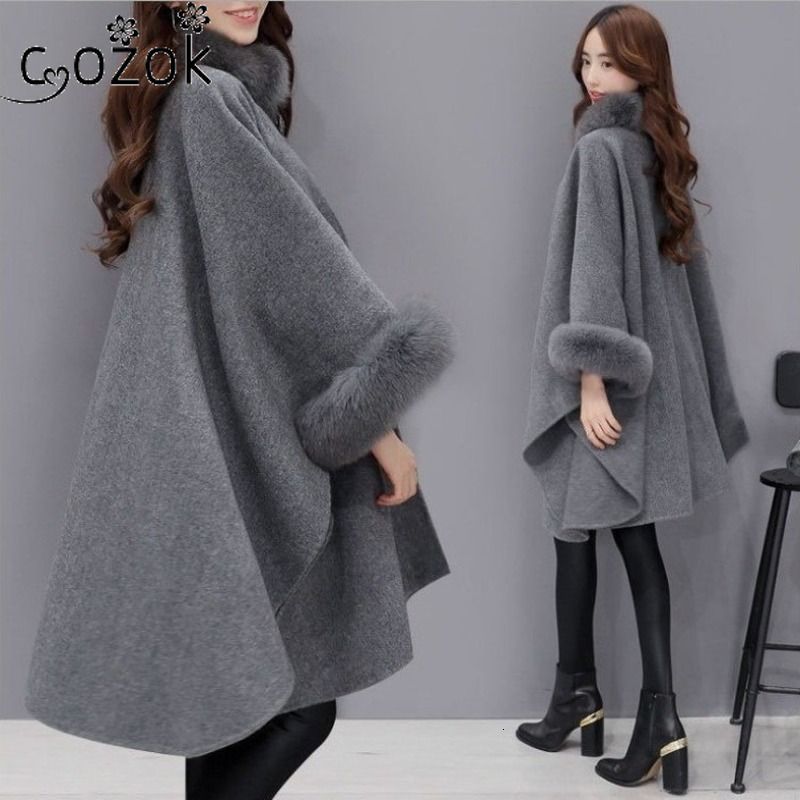 Gray Women Coats