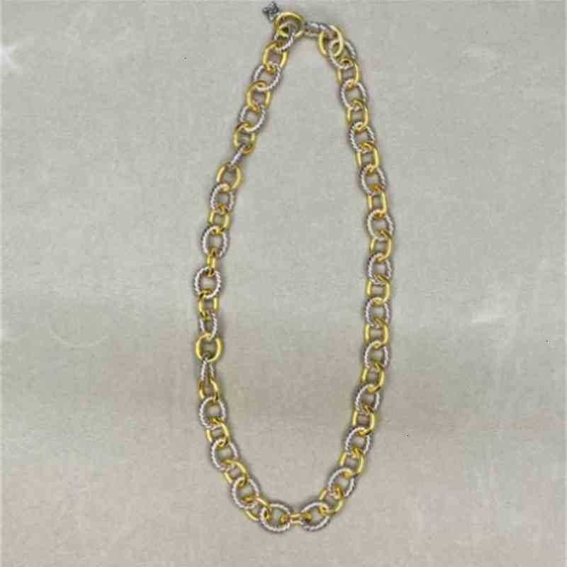 goldene Splitter Halskette 44 cm