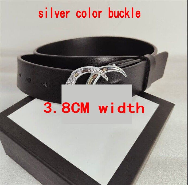 Silver Snake Buckle 3.8cm 3#
