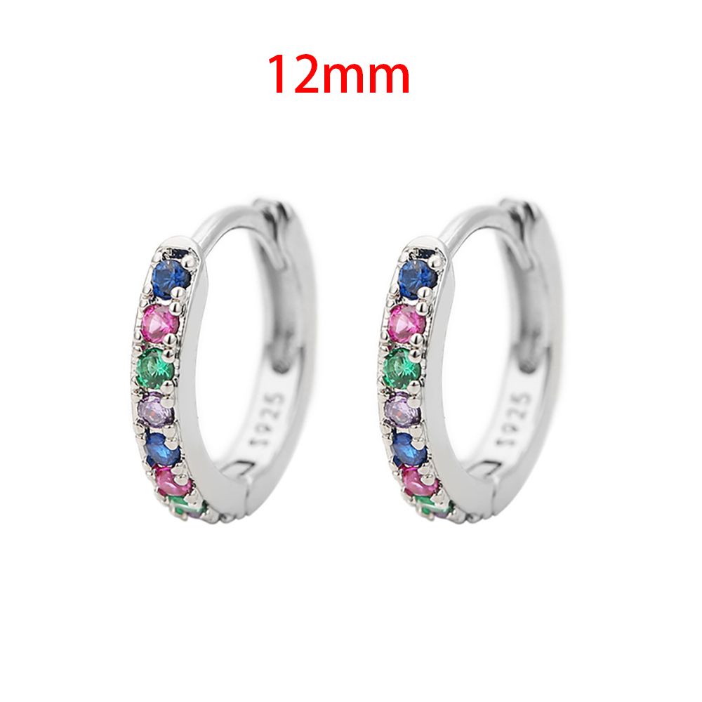 12mm Silver-Colorful