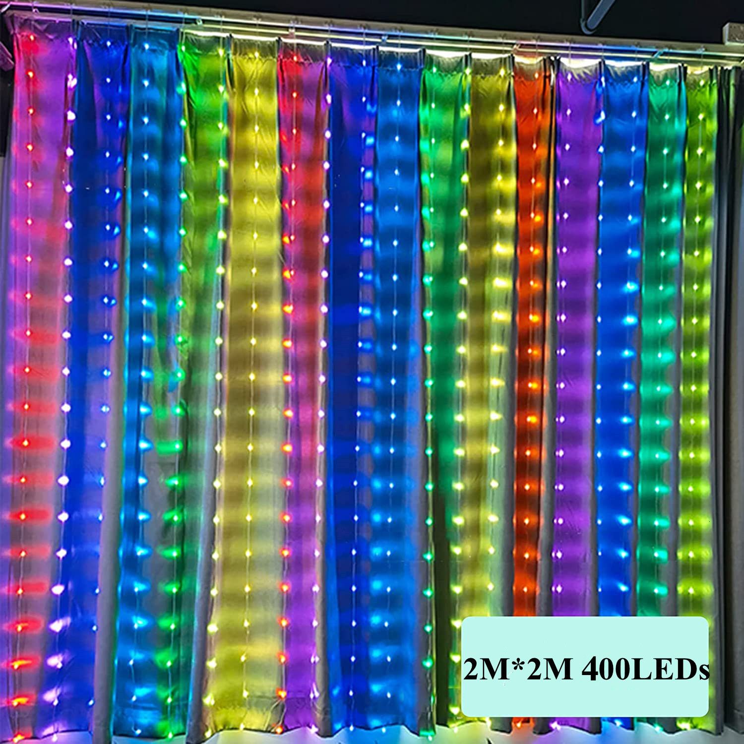 Pilde 2m x 2m 400 LEDS-US