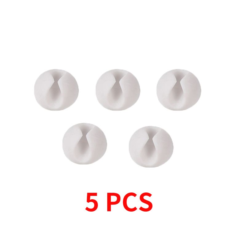 5 pcs blancs